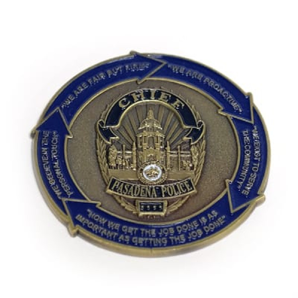 police coin