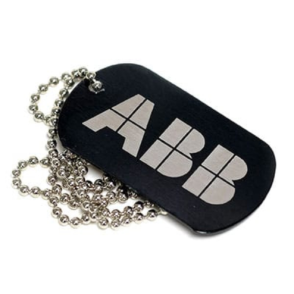 engraved dog tag