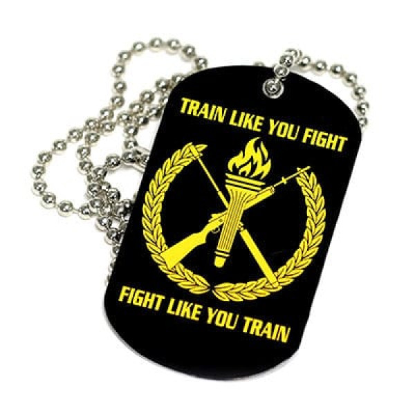 full color dog tag