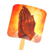 religious hand fan