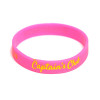 color-filled wristband