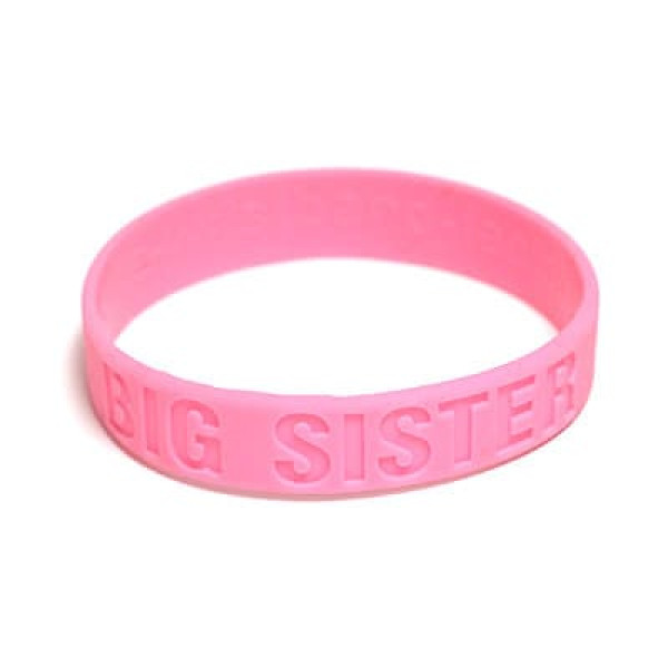 debossed wristband