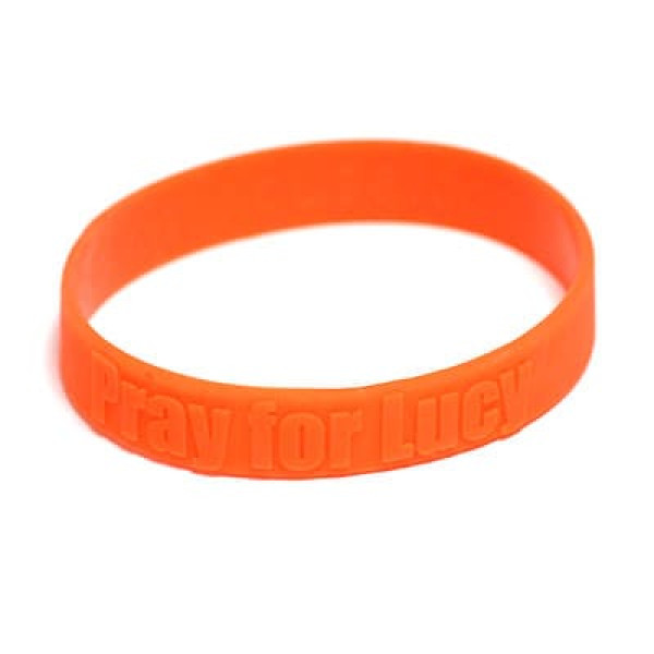 embossed wristband