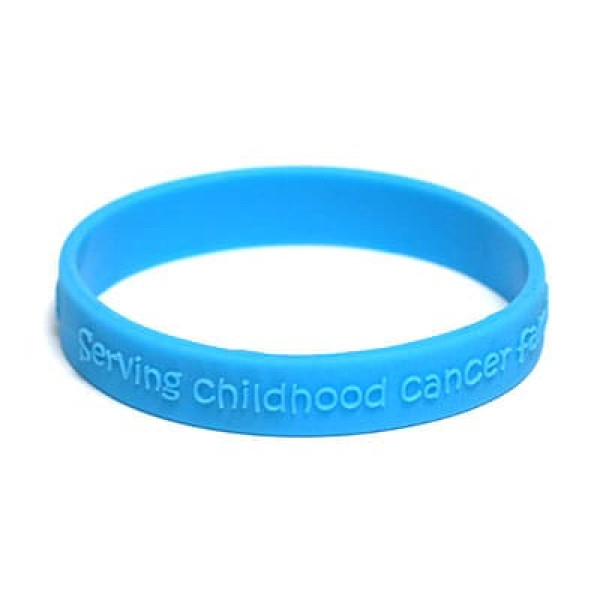 embossed wristband