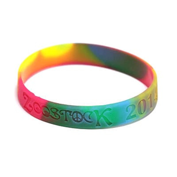 swirled wristband